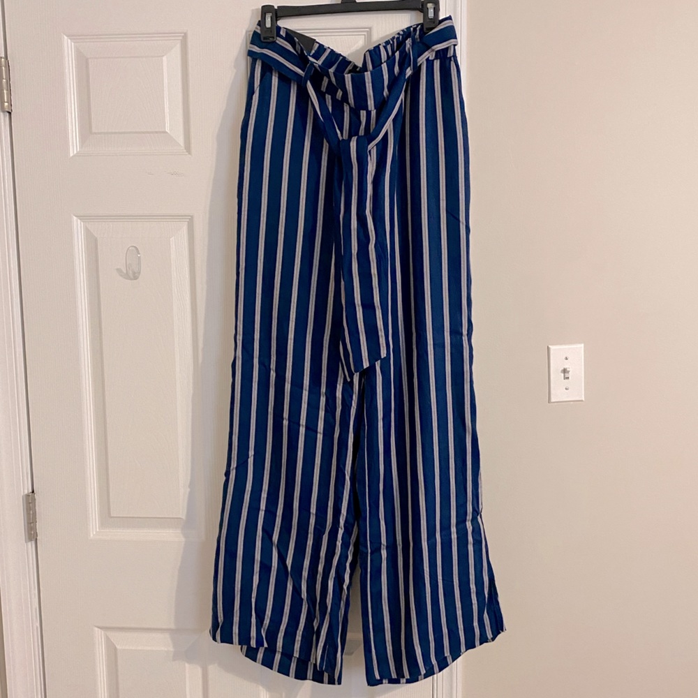 Banana Republic wide leg rayon pants